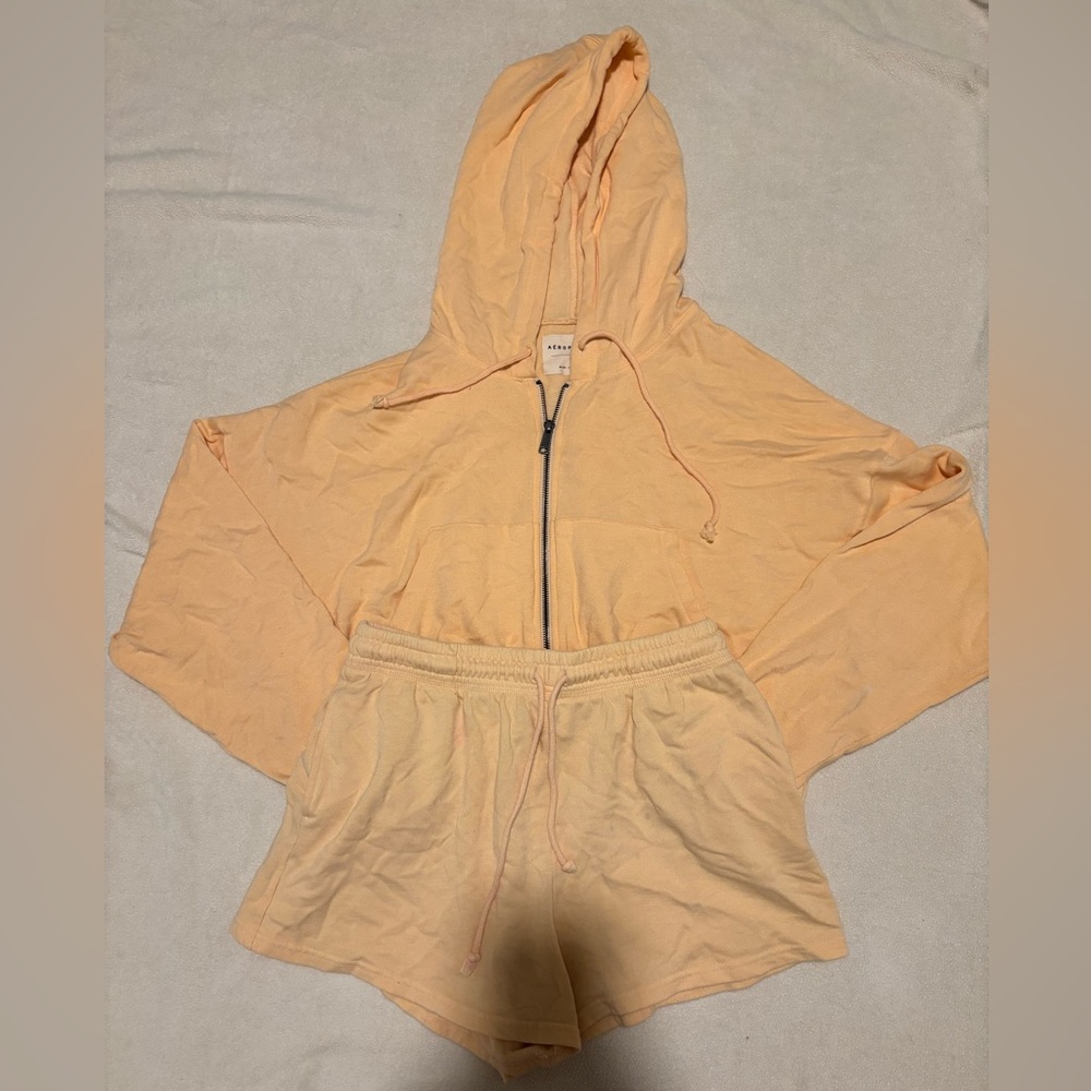 Aeropostale orange pj set